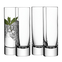 Набор бокалов для коктейлей из стекла 250 мл