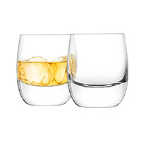 Набор бокалов для виски из стекла (стаканы) 275 мл
