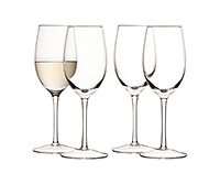 Набор бокалов для вина из стекла (фужеры) 260 мл