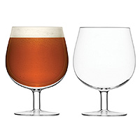 Набор бокалов для пива из стекла (Набор пивных бокалов) 550 мл