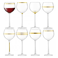 Набор бокалов для вина из стекла (фужеры) 525 мл