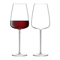 Набор бокалов для вина из стекла (фужеры) 800 мл