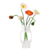 Ваза для цветов (цветочница) из стекла 14,5x30 см