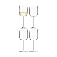 Набор бокалов для вина из стекла (фужеры) 380 мл