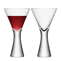 Набор бокалов для вина из стекла (фужеры) 395 мл