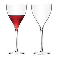 Набор бокалов для вина из стекла (фужеры) 450 мл