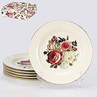 Набор керамических тарелок десертных 19 см