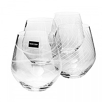 Набор бокалов для воды из стекла (стаканы) 500 мл