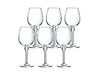 Набор бокалов для вина из хрустального стекла (фужеры) 450 мл