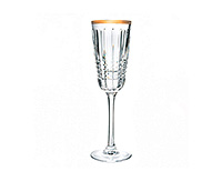 Набор бокалов для шампанского из хрустального стекла (фужеры) 170 мл