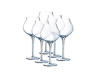 Набор бокалов для вина (набор фужеров) из хрустального стекла 400 мл