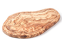 Разделочная доска из оливы 35 см с желобком