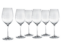 Набор бокалов для вина из стекла (фужеры) 470 мл