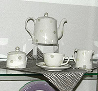 Чайный сервиз керамический 17 предметов