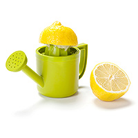 Отжим для лимона пластиковый (соковыжималка для цитрусов) 9,2х17,7х4 см