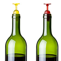Набор пробок для бутылки из силикона 2,8х11,5х2,8 см