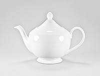Заварочный чайник с крышкой фарфоровый 850 мл