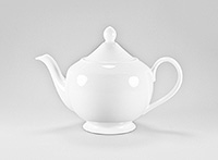Заварочный чайник с крышкой фарфоровый 570 мл