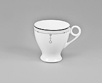 Чашка кофейная фарфоровая 90 мл