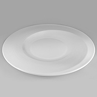 Тарелка из костяного фарфоровая 30 см