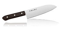 Нож кухонный 17 см Сантоку
