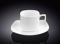 Чайная чашка с блюдцем фарфоровая (Шапо чайное или пара) 200 мл в фирменной упаковке