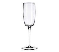 Набор бокалов для шампанского из богемского стекла (фужеры) 230 мл