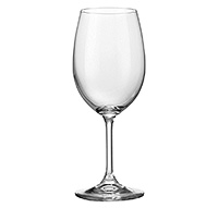 Набор бокалов для вина из богемского стекла (фужеры) 350 мл