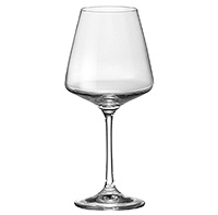 Набор бокалов для вина из богемского стекла (фужеры) 360 мл