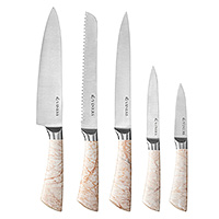Набор кухонных ножей 5 предметов